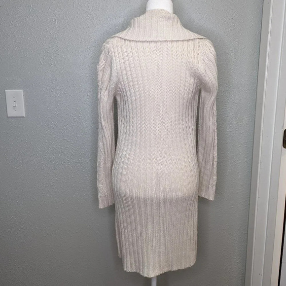 Great Northwest Indigo Cream Open Front Cardigan Size Medium - Picture 3 of 8